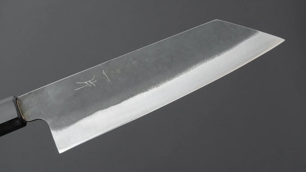 Hitohira Hizen Kurouchi Blue 1 Stainless Clad Bunka 190mm Ho Wood Handle - Tetogi
