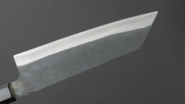 Hitohira Hizen Kurouchi Blue 1 Stainless Clad Bunka 190mm Ho Wood Handle - Tetogi