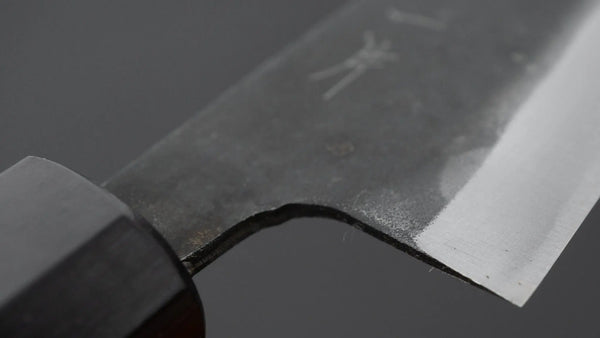 Hitohira Hizen Kurouchi Blue 1 Utility 105mm Walnut Handle - Tetogi