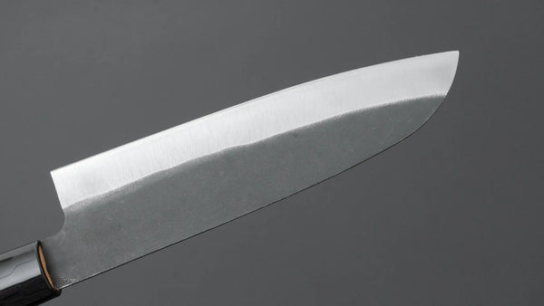 Hitohira Hizen Kurouchi White 2 Santoku 165mm Walnut Handle - Tetogi