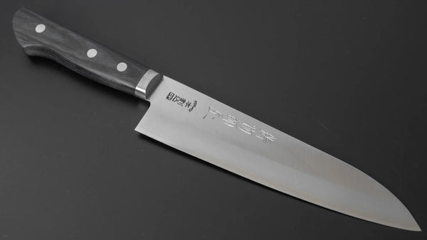 Hitohira Imojiya MZ Chromax Gyuto 180mm Pakka Handle - Tetogi