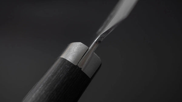 Hitohira Imojiya MZ Chromax Gyuto 180mm Pakka Handle - Tetogi