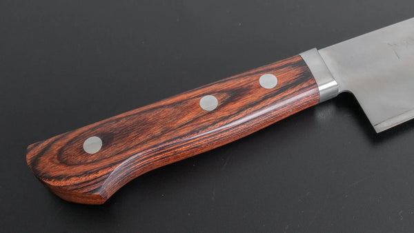 Hitohira Imojiya MZ VG - 1 Gyuto 180mm Imitation Mahogany Handle - Tetogi