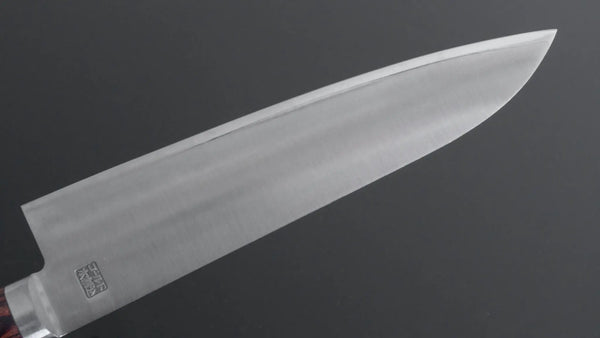 Hitohira Imojiya MZ VG - 1 Gyuto 180mm Imitation Mahogany Handle - Tetogi