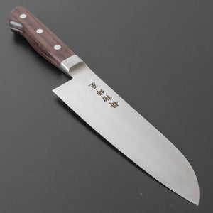 Hitohira Imojiya OKD VG-1 Santoku 170mm Wood Handle - Tetogi