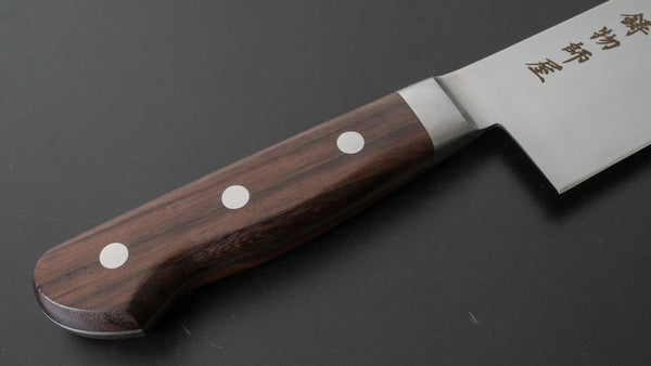 Hitohira Imojiya OKD VG-1 Santoku 170mm Wood Handle - Tetogi