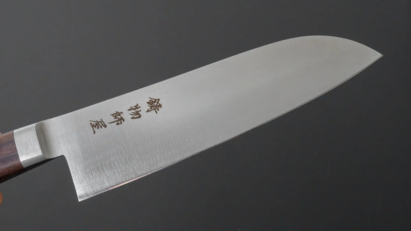 Hitohira Imojiya OKD VG-1 Santoku 170mm Wood Handle - Tetogi