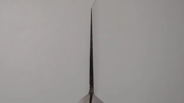 Hitohira Imojiya ST SG2 Santoku 180mm Brown Pakka Handle - Tetogi