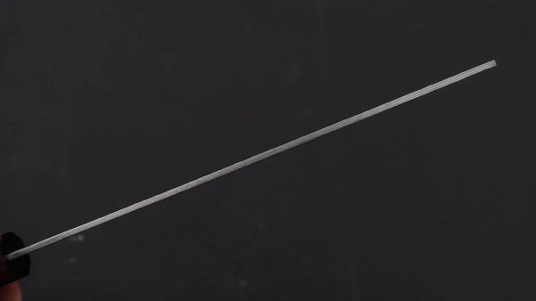 Hitohira Imojiya ST Tsuchime Damascus Nakiri 180mm Pakka Handle (Wa) - Tetogi
