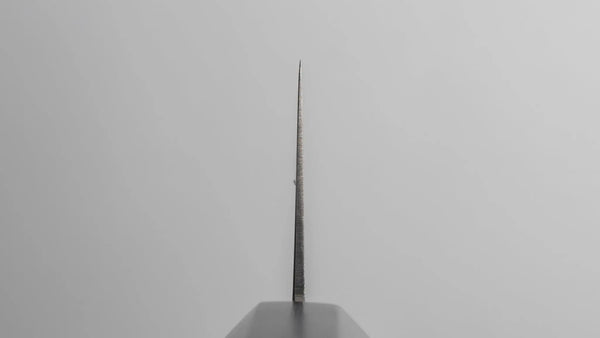 Hitohira Imojiya TH Stainless Nakiri 160mm Pakka Handle (Wa) - Tetogi