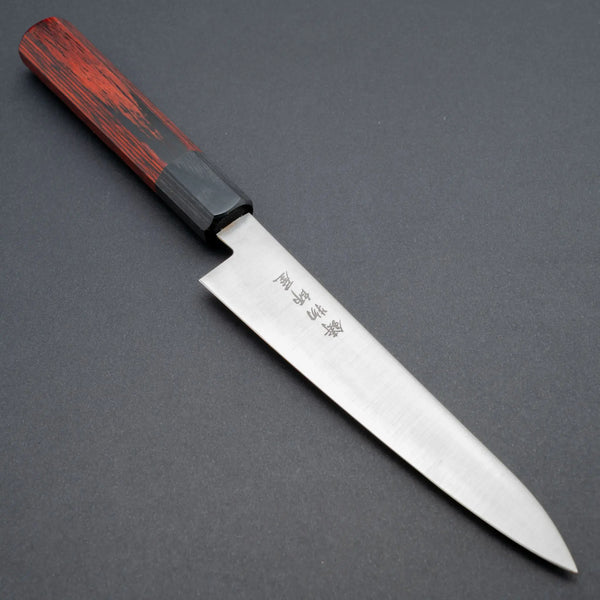 Hitohira Imojiya TH Stainless Petty 150mm Red Pakka Handle - Tetogi