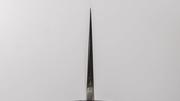 Hitohira Imojiya TH Stainless Sujihiki 240mm Ebony Handle (Wa) - Tetogi