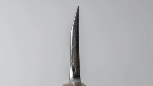 Hitohira Kikuchiyo Manzo Blue #2 Deba 165mm Ebony Handle (Saya) - Tetogi