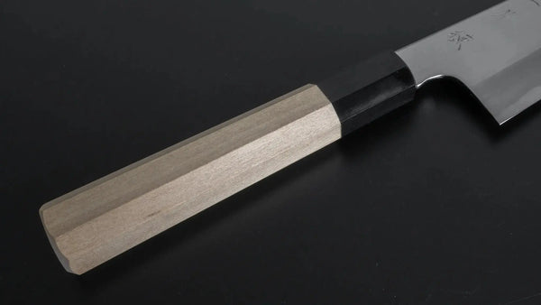 Hitohira Kikuchiyo Ren White 2 Gyuto 210mm Ho Wood Handle - Tetogi