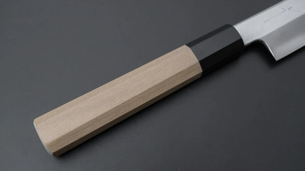 Hitohira Kikuchiyo Rikichi Silver 3 Yanagiba 270mm Ho Wood Handle (Saya) - Tetogi