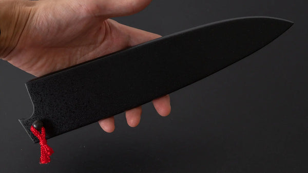 Hitohira MIT Black Coated Saya Gyuto 210mm (Magnetic) - Tetogi