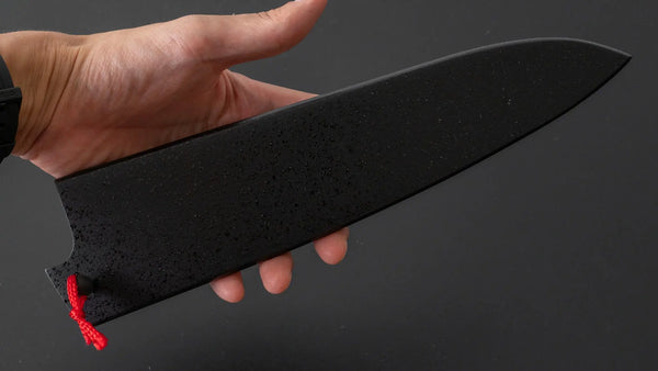 Hitohira MIT Black Coated Saya Gyuto 240mm - Tetogi