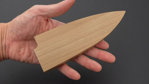 Hitohira Mumei Ho Wood Saya Deba 120mm - Tetogi