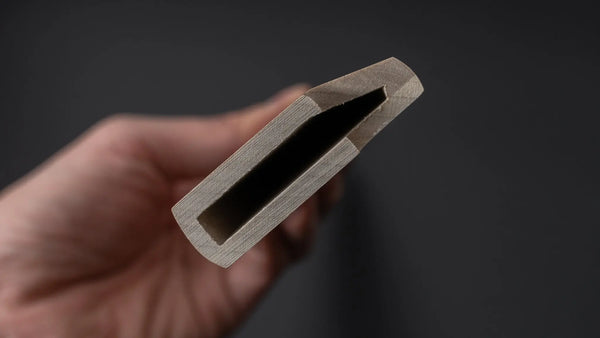 Hitohira Mumei Ho Wood Saya Yanagiba 300mm - Tetogi