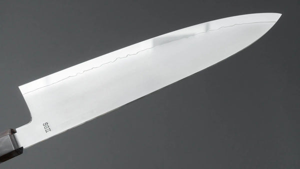 Hitohira Nao SG2 Kasumi Gyuto 240mm Ebony Handle - Tetogi