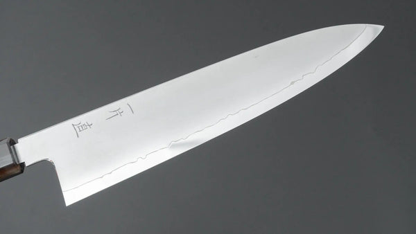 Hitohira Nao SG2 Kasumi Gyuto 240mm Ebony Handle - Tetogi