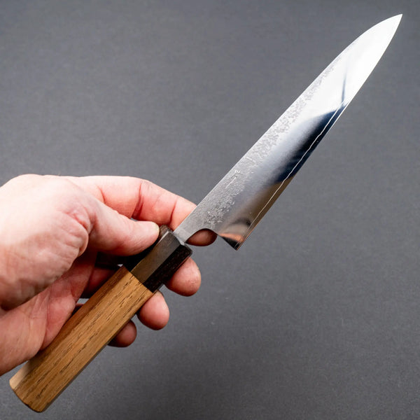 Hitohira Nihei SLD Nashiji Migaki Petty 150mm Chestnut Handle Product vendor