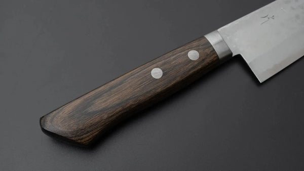 Hitohira NM V10 Damascus Gyuto 180mm Pakka Handle - Tetogi