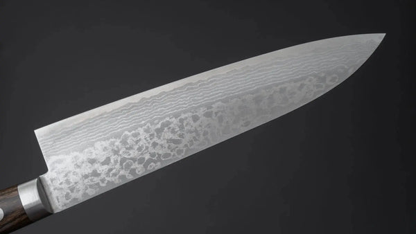 Hitohira NM V10 Damascus Gyuto 180mm Pakka Handle - Tetogi