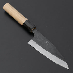 Hitohira Onihiro White 1 Funayuki 105mm Ho Wood Handle (D - Shape) - Tetogi