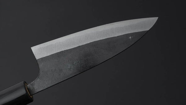 Hitohira Onihiro White 1 Funayuki 120mm Ho Wood Handle (D - Shape) - Tetogi