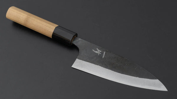 Hitohira Onihiro White 1 Funayuki 120mm Ho Wood Handle (D - Shape) - Tetogi