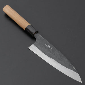 Hitohira Onihiro White 1 Funayuki 150mm Ho Wood Handle (D - Shape) - Tetogi