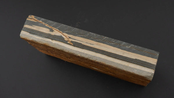 Hitohira Picked Ohira Kuro Natural Stone (No.0115) - Tetogi