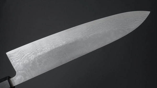 Hitohira Setsu Forged VG - 10 Damascus Gyuto 240mm Jutan Handle - Tetogi