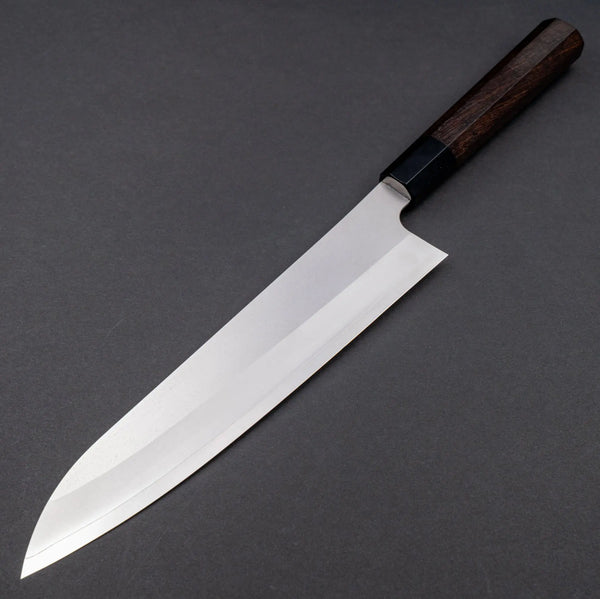Hitohira Silver #3 Nashiji Gyuto 240mm Ebony Handle Product vendor