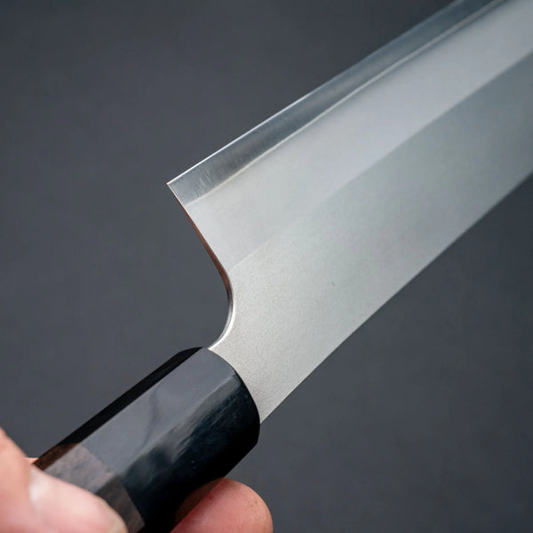 Hitohira Silver #3 Nashiji Nakiri 165mm Ebony Handle Product vendor