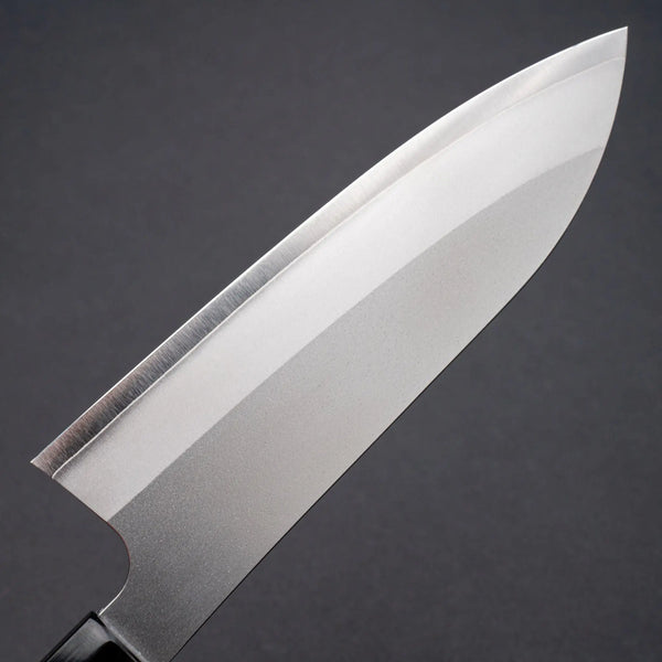 Hitohira Silver #3 Nashiji Santoku 165mm Ebony Handle Product vendor
