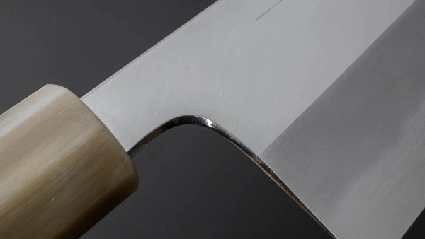 Hitohira Tanaka Kyuzo Blue 1 Migaki Gyuto 240mm Ziricote Handle (Extra Height) - Tetogi