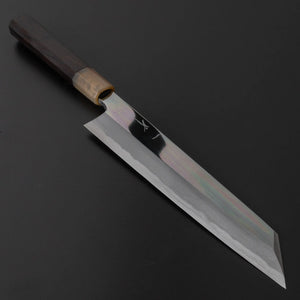 Hitohira Tanaka Mosuke Blue 1 Kiritsuke 240mm Ebony Handle (Mirror Polished/ Saya) - Tetogi