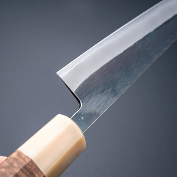 Hitohira TD Blue #2 Stainless Clad Kurouchi Sujihiki 270mm Walnut Handle Product vendor