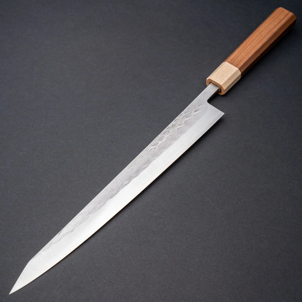 Hitohira TD SLD Tsuchime Sujihiki 270mm Walnut Handle Product vendor