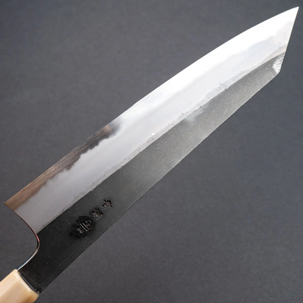 Hitohira Togashi Blue #2 Kurouchi Kiritsuke Gyuto 240mm Ebony Handle Product vendor