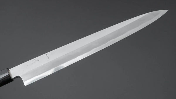 Hitohira Togashi White #2 Yanagiba 270mm Ho Wood Handle (D-Shape/ Saya) - Tetogi