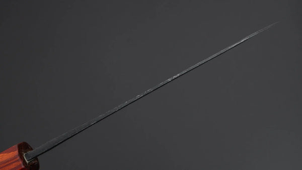Hitohira Tosa Kurouchi Blue #2 Petty 135mm Walnut Handle (Rengas Ferrule) - Tetogi