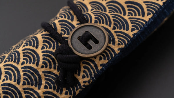 Hitohira Wagara Knife Roll Large (4 Pocket) #001 - Tetogi