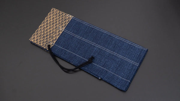 Hitohira Wagara Knife Roll Large (4 Pocket) #002 - Tetogi