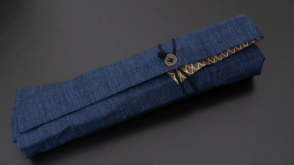 Hitohira Wagara Knife Roll Large (8 Pocket) #002 - Tetogi