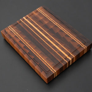 Hitohira Walnut Endgrain Cutting Board 08 - Tetogi