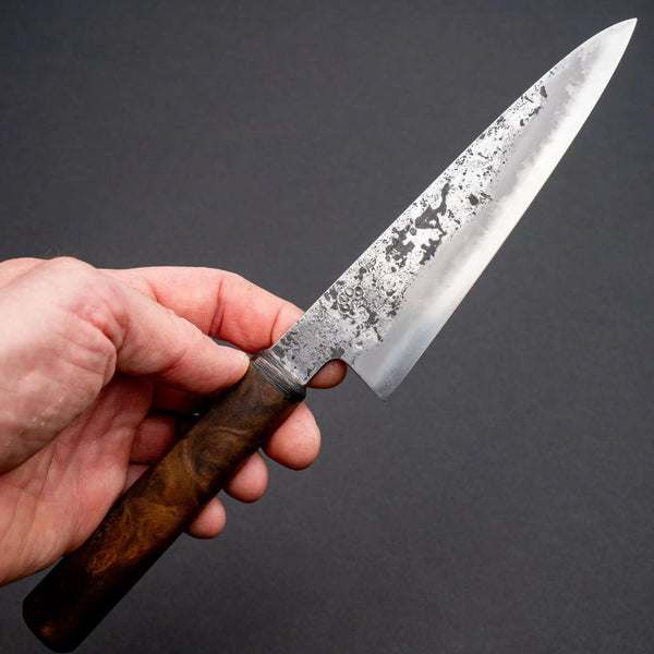 Isasmedjan Petty 26c3 140mm Walnut Burl Handle - Tetogi