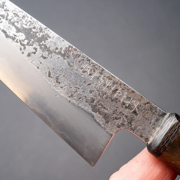 Isasmedjan Petty 26c3 140mm Walnut Burl Handle - Tetogi